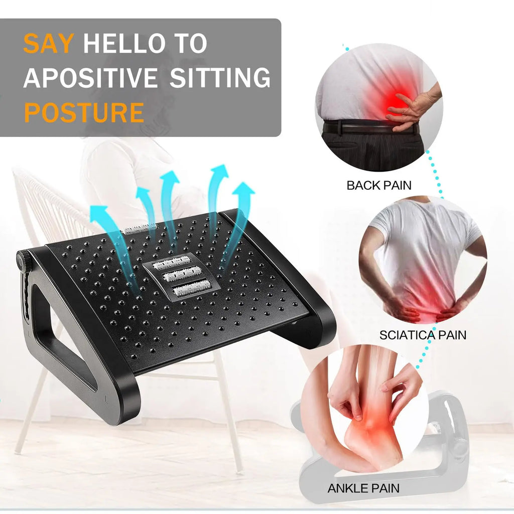 ErgoCrafted ReLeaf Massage Footrest