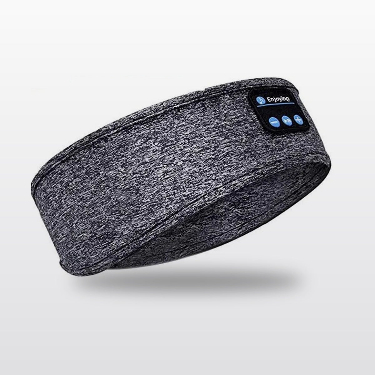 SleepTune sleep headphones in heather gray on studio gradient